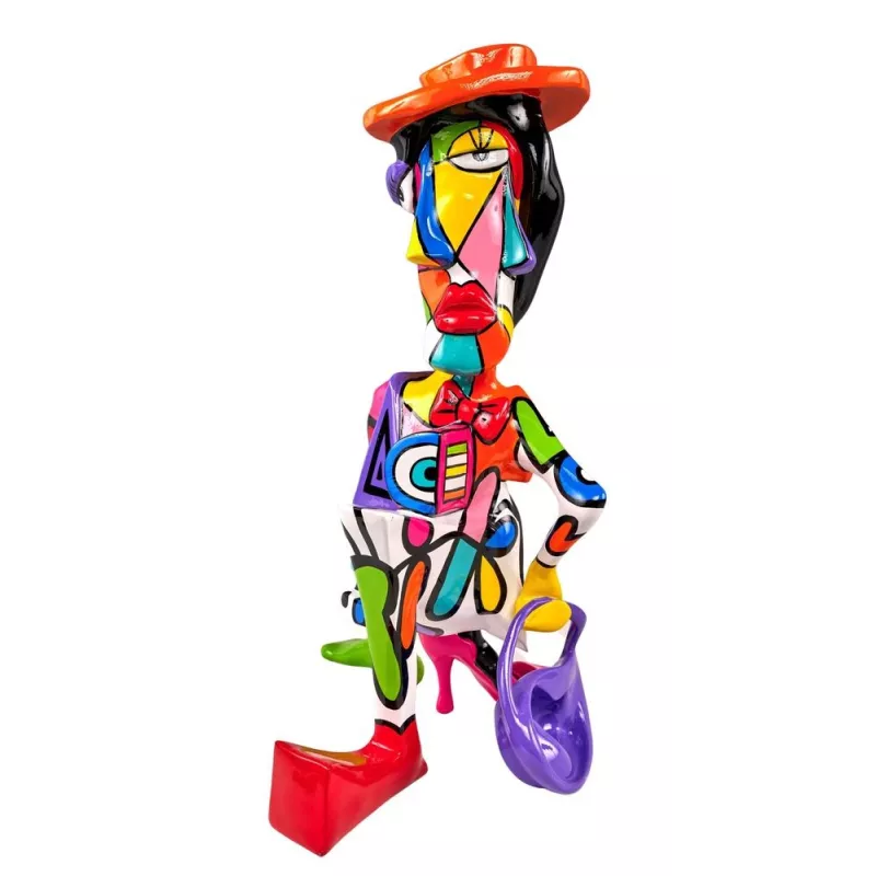 Statue décorative en résine PHILEON FLASY (H60 cm) (multicolore)