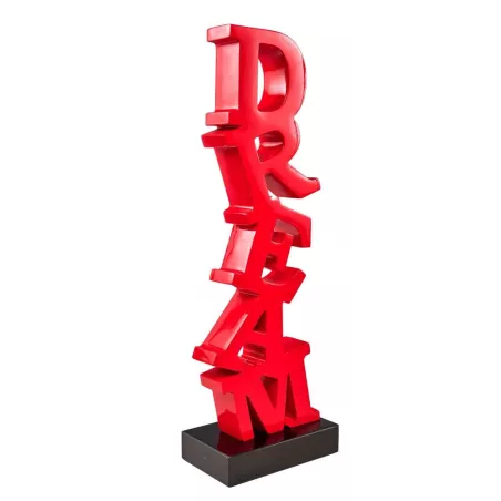 Statue décorative en résine RED DREAM (H68 cm) (rouge)