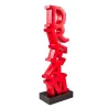 RED DREAM Dekorative Statue aus Harz (H68 cm) (Rot)