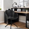 APODIS Black Chair with Armrests - Comfort, Modern Design and Elegance for Your Interior