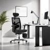 IMPERO Ergonomischer Bürostuhl in schwarzem Stoff - Komfort und optimales Design