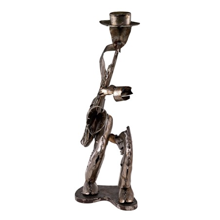 metal statue SAXO MAN with a height of 60 cm