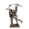 Estatua de metal LOVER para un interior glamuroso