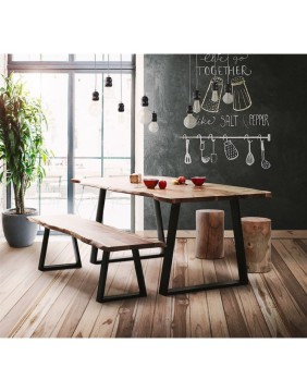 Tables de salle à manger élégantes pour sublimer votre intérieur chez Maison Techneb