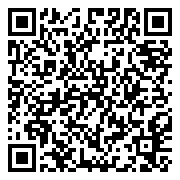 QR-code mobile Stativ-Stehleuchte aus schwarzem Holz und Rattan MAXOU (natur)