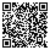 QR-code mobile Pouffe Polyurethan CAILLE Quadrat (schwarz)