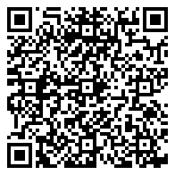 QR-code mobile Esstisch mit 8 Stühlen Garten PALMAS in gewebte Harz (schwarz, weiß Ecru Kissen)
