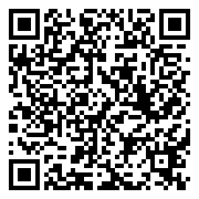 QR-code mobile Umwandelbares Ecksofa 5 Plätze Stoff und Imitation LINA (Grau, schwarz)