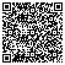 QR-code mobile Wooden and white metal design dining table (200x100 cm) CATHALINA (drowning)