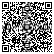 QR-code mobile Wooden and black metal design dining table (200x100 cm) CATHALINA (natural finish)