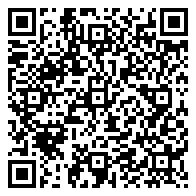 QR-code mobile Dining table and 6 PUEBLO garden chairs in braided resin (black, white/ecru cushions)