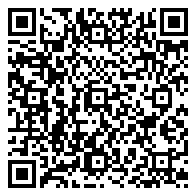 QR-code mobile Table top ISA round wood and stainless steel (60cmX60cmX2cm)