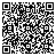 QR-code mobile Escritorio derecho de madera con patas blancas SONA (160x80 cm) (negro)