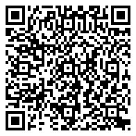QR-code mobile Escritorio de esquina de diseño en pies negros de madera (160x170 cm) OSSIAN (acabado natural)