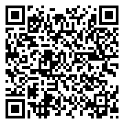 QR-code mobile Espejo de diseño redondo metálico (60,5 cm) PRISKA (negro)